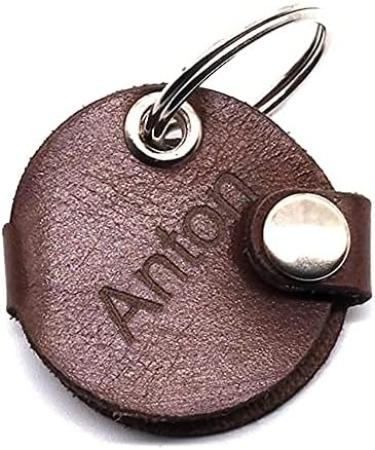 Personalized Copter Farm Dog Brand Collar Bag | Engraved Art & Real Leather | Customizable on Both Sides - Optimal for Stylish Dogs - Buy Online on GoSupps.com