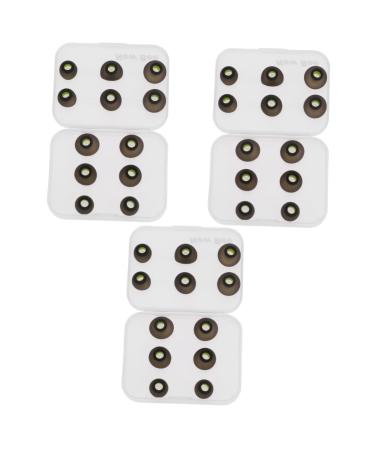 Hemoton 36 Pcs Silicone Earplugs Silicone Ear Plugs Noise Canceling Ear Plugs Noise Reducing Earplugs in-Ear Ear Plugs Ear Plugs with Storage Box Noise Reduction Earphone Case