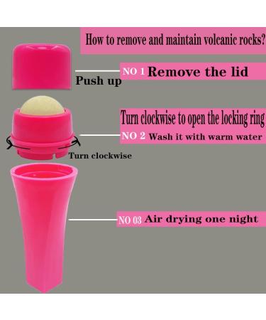 FIGHTART Volcanic Roller - Oil Absorbing Facial Care Tool with Mask Applicator - Buy Online on GoSupps.com