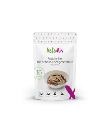 Ketomix Whey Protein Porridge 280g (10 portions) |Oatmeal with protein powder white chocolate tasteHealthy breakfast without sugar