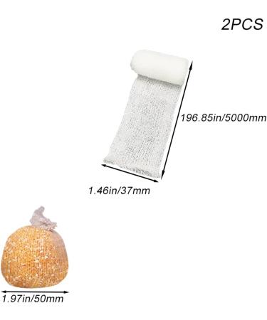 PVA Fishing Mesh Refill 2 Pcs - Carp Fishing Stockings Nets for Boilie Rig (37mm * 5m) - Buy Online on GoSupps.com