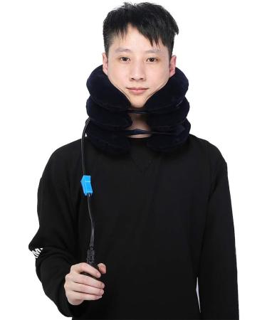 Fiyo Cervical Traction Cushion - Inflatable Neck Support Pillow for Effective Neck Pain Relief | International Shipping Available - Buy Online on GoSupps.com