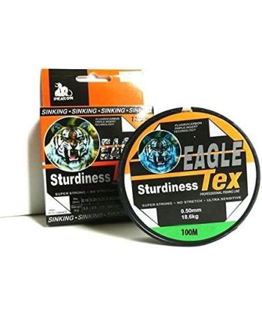 Quality 100m Fluorocarbon Fishing Line 0.50mm - 18Kg Strength | International Shipping Available - Buy Online on GoSupps.com