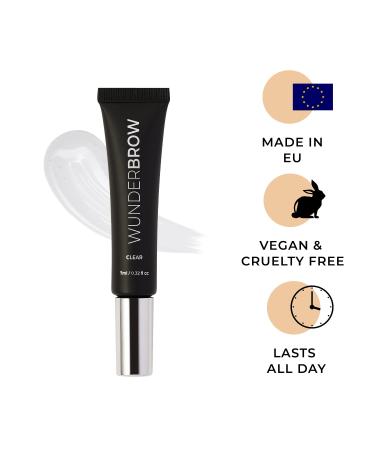 WUNDERBROW Flexi-Set Clear Brow Gel - Long-Lasting Soft Hold for Grooming and Setting Brow Hair - Buy Online on GoSupps.com