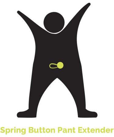 Button Pant & 3-Hook Bra Extender - Add Size to Your Clothing! (Variety 12-pack) - Buy Online on GoSupps.com