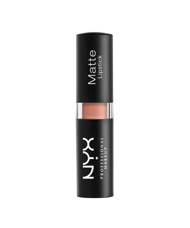 NYX Matte Lipstick  Nude Nude 0.16 Ounce