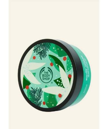 The Body Shop Winter Jasmine festive BODY BUTTER 200g miosturis warm sweet vanilla fragrance vegan