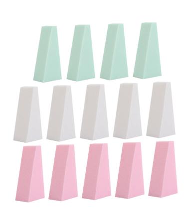Buy FRCOLOR 60 Pcs Loose Puff Makeup Pads - Green Triangle Wedges & Mini Sponges for Flawless Beauty Everywhere | International Shipping Available - Buy Online on GoSupps.com