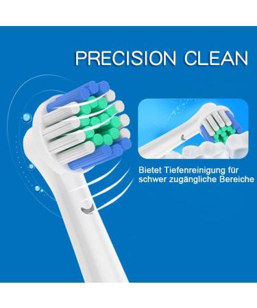 16 Compatible Supplement Brushes for Oral-B Electric Toothbrush - 4 Precision 4 Cross 4 3D Whitening & 4 Sensitive Clean - 1 Pack - Buy Online on GoSupps.com