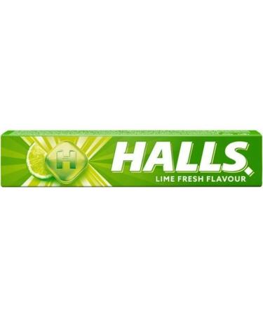 Buy Halls Lime Fresh Flavor Cough Drops - Menthol - 180 Drops (20 Sticks) - Fast International Shipping - Buy Online on GoSupps.com
