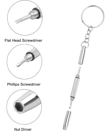 Spectacle Repair Kit - 50Pcs Glasses Screws, Silicone Nose Pads, Expert Replacement Parts Set for Eyeglasses & Sunglasses - Includes Bridge Support, Tweezers, Mirror Cloth - Buy Online on GoSupps.com