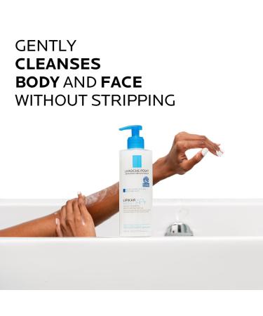 La Roche Posay Lipikar Wash AP+ Body & Face Wash with Pump for Extra Dry Skin - Buy Online on GoSupps.com