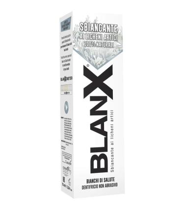 BlanX Classic Whitening Toothpaste - 100% Natural Arctic Lichen 75ml 12 Pack - Brighten Your Smile Naturally - Buy Online on GoSupps.com