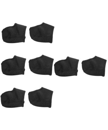 NOLITOY 4 Pairs Heel Cover Heel Protection Pads Shoe Bottom Protector Outdoor Socks Heel Cushion Protectors Overnight Socks Nonslip Socks Sbr Protective Gear Miss