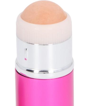 Oil Absorbing Volcanic Face Roller 2 with 1 Retractable Foundation Brush Double Sided Reusable Compact and Portable Highly Absorbent Volcanic Stone Premium Material for - Buy Online on GoSupps.com