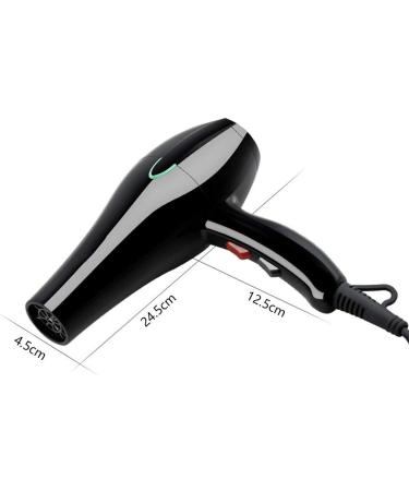Professional Ionic Hair Dryer Powerful Salon 2800W Blow Dryer with Air Nozzle Dryer Hairdryer Powerful AC Motor 2 Speed and 3 Heat Settings Fast Drying for Home and Salon Men and Women Small Gift - Buy Online on GoSupps.com