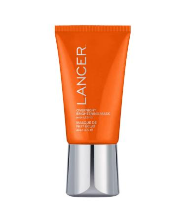 Lancer Skincare Overnight Brightening Mask with Vitamin C and Niacinamide Anti-Aging Night Face Mask 1.7 Ounces
