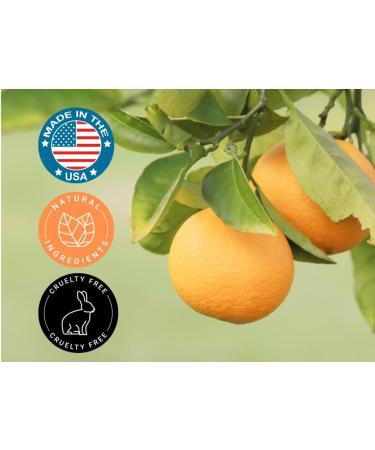 GreenHealth Sweet Orange Essential Oil - 100% Pure & Undiluted - 4 fl oz Amber Glass Bottle - Refreshing Citrus Aroma for Aromatherapy, Diffusers & DIY Uses - Buy Online on GoSupps.com
