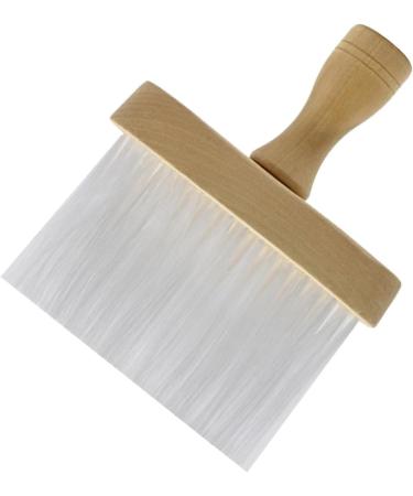 FOMIYES Face Salon Brush Duster Brush Hairdressing Neck Brush Vintage Shaving Hair Duster Neck Duster Brush Barber Neck Brush Wool Duster Wooden Clean White 15X12X12CM White - Buy Online on GoSupps.com