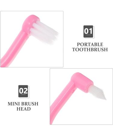 Minkissy Double-Ended Toothbrushes - 4 Piece Set for Oral Cavity Correction & Detailed Tooth Cleaning - Ideal for All Ages - International Shipping Available - Buy Online on GoSupps.com