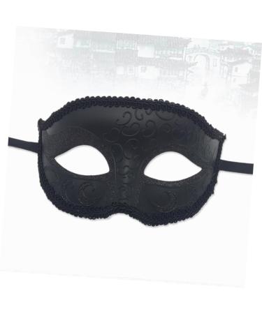 minkissy Eye Mask Masquerade Costume Party Black Outfit Male and Female Mask Party Mask Stand Out Mask Halloween Costumes Eye Wedding Dreses Black Costume Mask Men and Women Prom - Buy Online on GoSupps.com