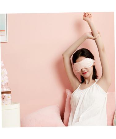 FOMIYES 1 Set Heating Sleeping Eye Mask Pink Protection Hood - Buy Online on GoSupps.com