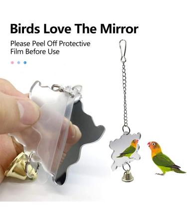 Bojafa Bird Toys For Budgie Parrot Toy - 10 Pack Hanging Budgies Play Stand Perch For Cage Natural Wooden Birds Swing Ladder Large Cockatiel Toy Accessories For African Grey Parrots Conure Parakeet - Buy Online on GoSupps.com
