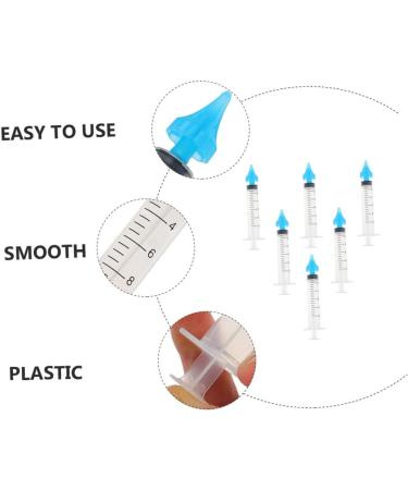 Healeved Ear and Nose Cleaner Kit - 6pcs Ear Wax Removal Syringe for Adults and Kids - Buy Online on GoSupps.com