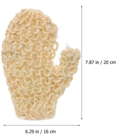 Buy POPETPOP Exfoliating Gloves | Korean Body Scrubber Mitts for Spa & Shower - Best for Women - Buy Online on GoSupps.com