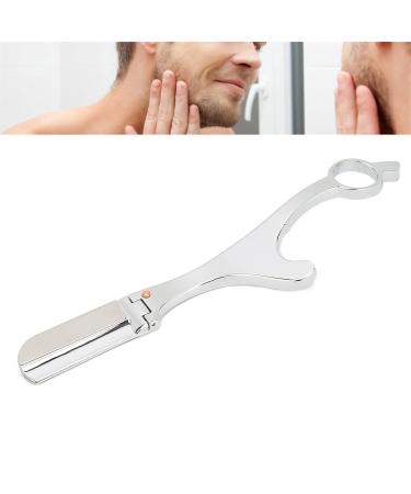 Nunafey Barber Finger Razor - Smooth Surface Clip Type Shaving Razor for Home & Salon Use (Silver) - Buy Online on GoSupps.com