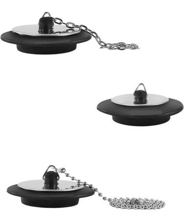 Upgrades Sink Stoppers Set Rubber Drain Plugs with Hand Hook Simple Installation Suitable for Kitchen & Bathroom Sinks 5cm sets - Buy Online on GoSupps.com
