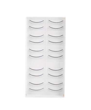 10 pairs of false eyelashes eyelashes exercise eyelashes lashes fake eyelashes make -up eyelashes for eyelash extensions of self -adhesive practice eyelash strips for beginner class