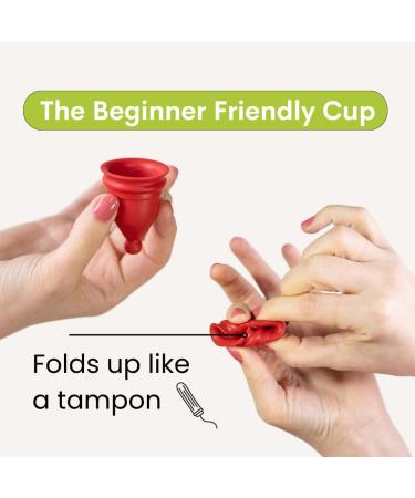Bfree Menstrual Cup | Reusable Eco-Friendly Period Cup | Leak-Free Feminine Hygiene for Teens & Women | Periwinkle Color - Buy Online on GoSupps.com