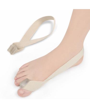 Single Side Pull Bunion Orthosis Day/Night Wearable Shoes Toe Separator Tension Band - Cloth Feet Spa Tub - 1 Fl Oz (Pack of 1) - Buy Online on GoSupps.com