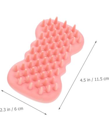 Buy Kombiuda Silicone Shampoo Brush - Deep Cleaning Massage Tool for Hair & Body - Multi-Cleaning Pink Brush for Kids & Adults - Ideal for Bathing & Haircare - Buy Online on GoSupps.com