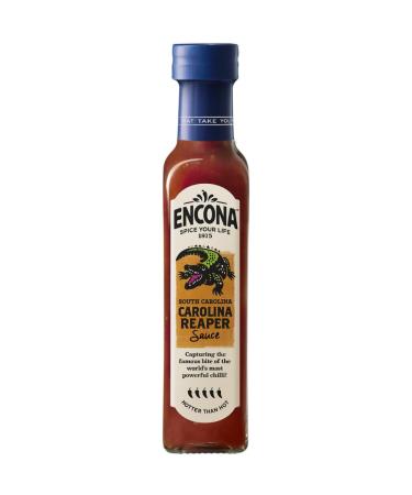 Enco Products Limited Encona Carolina Reaper Hot Chili Pepper Sauce 6 Packages of 142 milliliters