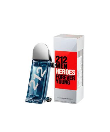 Carolina Herrera 212 Heroes Forever Young EDT Spray Men 5.1 oz Fresh 5.1 Fl Oz (Pack of 1) - Buy Online on GoSupps.com
