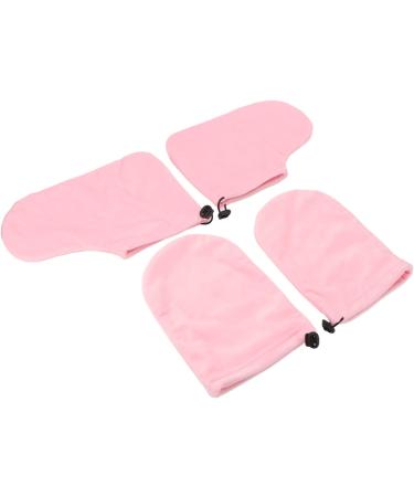 gants de cire de paraffine chaussons femmes peluches douces SPA cire chaude mitaines de traitement thermique chaussons pour le soin des mains et des pieds - Buy Online on GoSupps.com