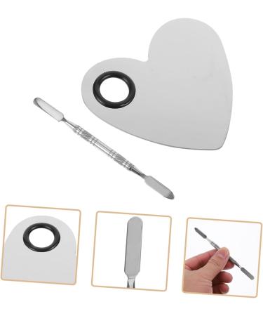 FRCOLOR Metal Makeup Tray Set - 3 Metal Palettes for Nail Art & Watercolor - Stainless Steel Cosmetic Mixing Plates - Buy Online on GoSupps.com