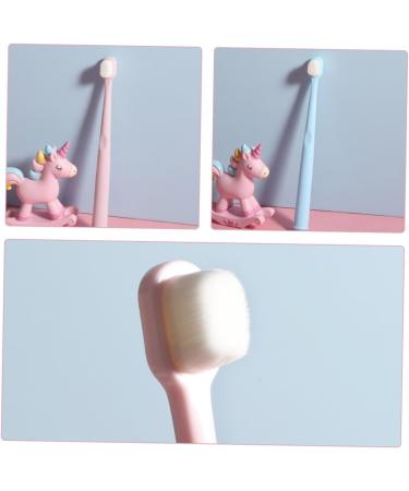 Partykindom 6th Children's Soft Travel Toothbrush - Portable Manual Toothbrush Set for Kids | 1 Pack Assorted Colors - Buy Online on GoSupps.com