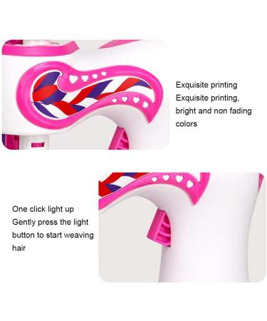 CUDDIKAJI Electric Three Strand Hair Braider Toy For Lazy People ABS Girl Gift Automatic Hair Braiding Machine - Buy Online on GoSupps.com