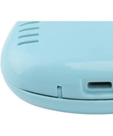 Aeun Toothbrush Sanitizer Case Efficient Cleaning Light Weight Toothbrush Cleaner Holder Portable Long Service Time with USB Cable for Traveling Home Office (Blue) - Buy Online on GoSupps.com