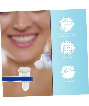 Shop Sewoart Double-Headed Toothbrush for Adults - Portable Dental Care Accessories for Prosthetics - 1-Pack Color-Sorted - Buy Online on GoSupps.com