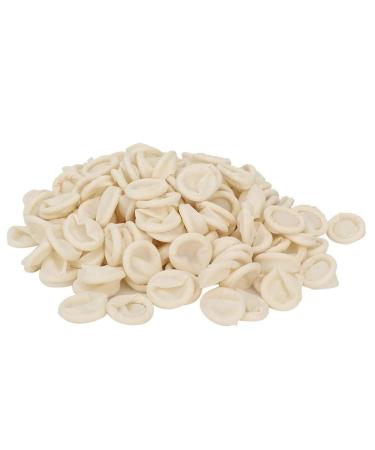 QANYEGN 300 Pieces Latex Finger Cots Disposable Finger Covers Powder Free Finger Condom With Nonslip Antistatic Contact Prevention Milky White Color