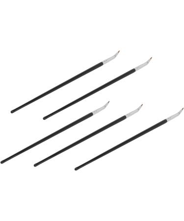 Ultra Fine Brush Soft Fiber Hair Dual Use Ergonomic Handle Portable Design Brush for Gel Brow Powder Concealer - Buy Online on GoSupps.com