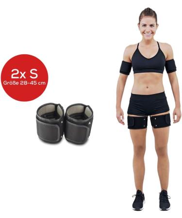 Beurer EMS Homestudio Nachkauferchetten Size S - 2 Cuffs for Electrical Muscle Stimulation | Compatible with Beurer EMS Device - International Shipping Available - Buy Online on GoSupps.com