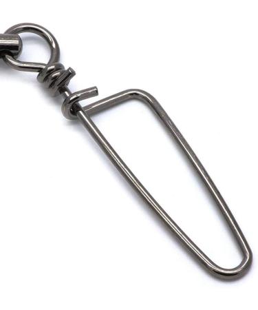 Dr.Fish Fishing Snap Swivels  Ball Bearing Swivels with Stainless Steel Coastlock Snap  Corrosion Resistant Black Nickel Coating  High Strength 26Lb to 503Lb  Saltwater Swivels Fishing Tackle #7-232LB 20 - Buy Online on GoSupps.com