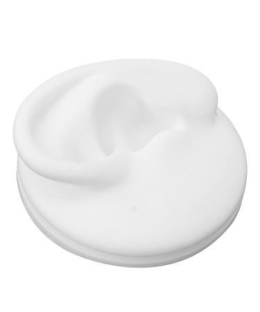 Soft Silicone Human Ear Model Display for Piercing & Acupuncture Practice (Left) | Jewelry Teaching Tool - Buy Online on GoSupps.com