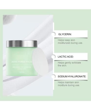 WXMMZCDB Exfoliating pads for the face gentle peeling maintain the water and oil balance of the skin reduce oil blackheads and large pores suitable for all skin types - Buy Online on GoSupps.com